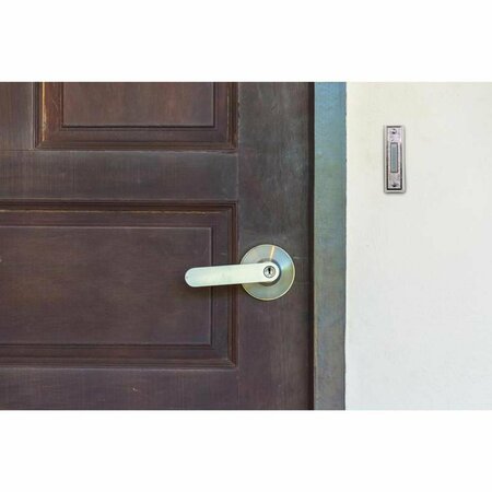 Heath-Zenith Doorbell Slvr3/4X2.75Ltd SL-358-00